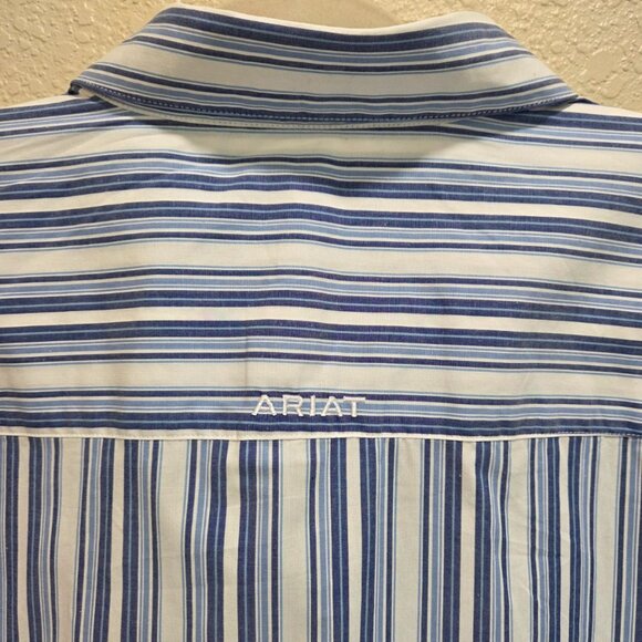 Ariat Women's 3X Western Button Up Long-Sleeved Kirby Dress Shirt - Picture 8 of 11